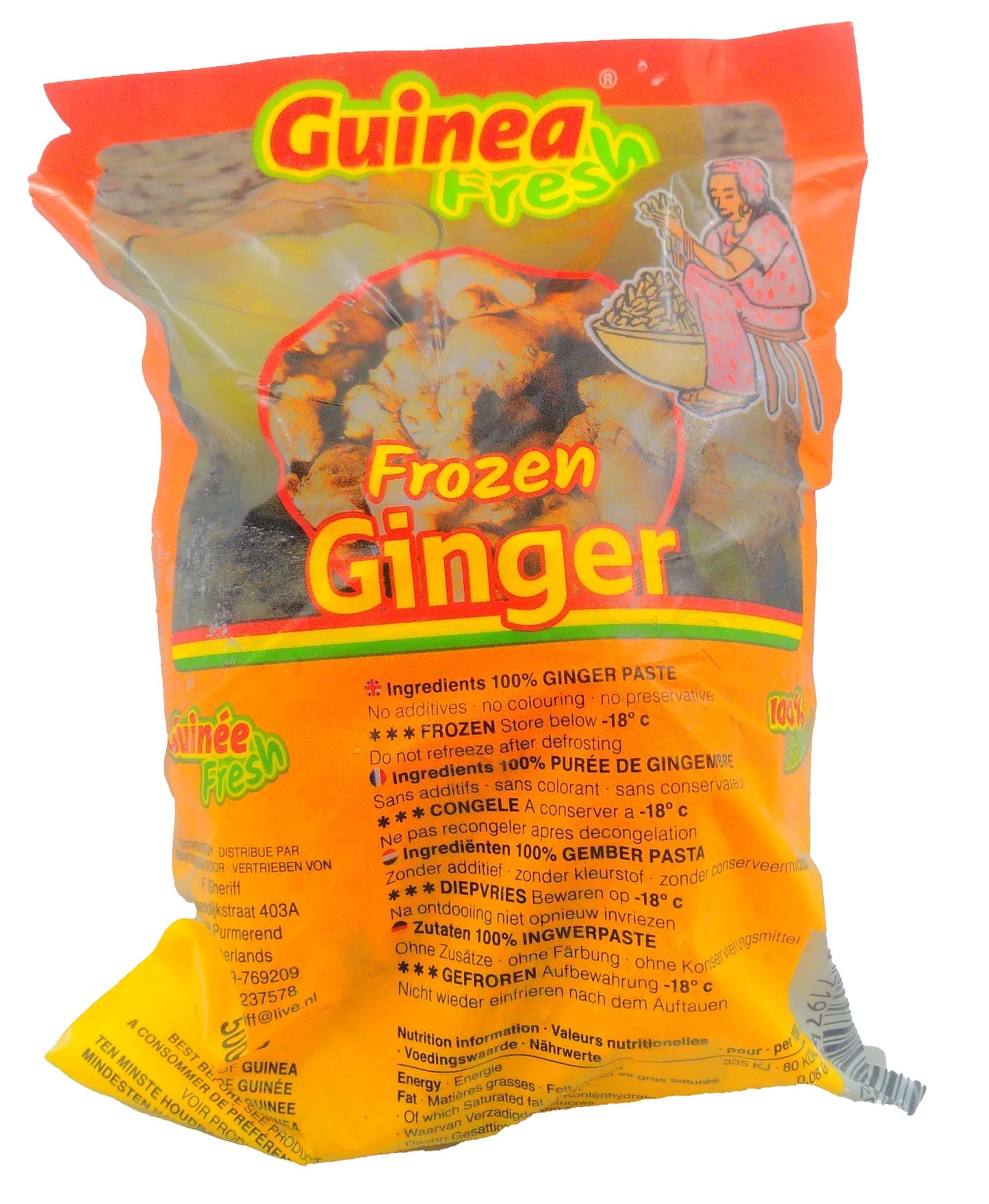 (PASTE) Ginger* Paste - Guinéa Fresh x 500 gr.