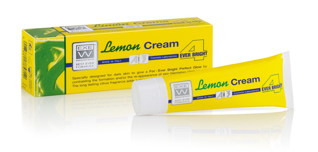 (COSMETICS SKIN CARE) A3 Lemon Cream 4-Ever Bright Tube 25 ml.