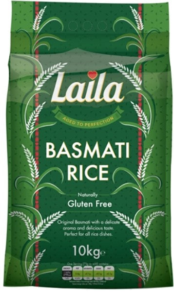 (RICE) Basmati Laila Green Rice 10 kg. (Gluten Free)