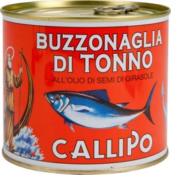 (CANNED FISH) Callipo Tuna in Oil (BOX 12 x 620 gr.)