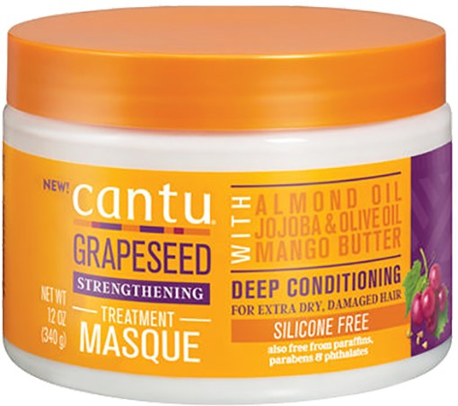 (COSMETICS FACE CARE) Cantu Grapeseed Strengthening Treatment Masque 12 oz.