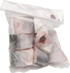 (FISH FROZEN) Catfish* Malangua Pangasius White Steaks BOX 5 kg.
