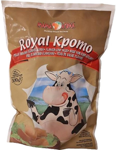 (COW MEAT) Cowskin* - Royal Kpomo Mama Africa  BOX (15 x 500 gr)