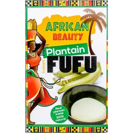 (FUFU FLOUR) Fufu Plantain African Beauty Packet 681 gr.
