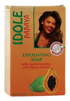(COSMETICS SKIN CARE SOAP) Idole Savon Gommant - Papaya Soap 200 gr.