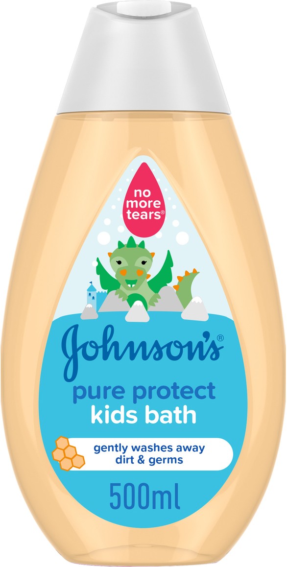 (COSMETICS BABY CARE) Johnson Baby Pure Protect Kids Bath 500 ml.