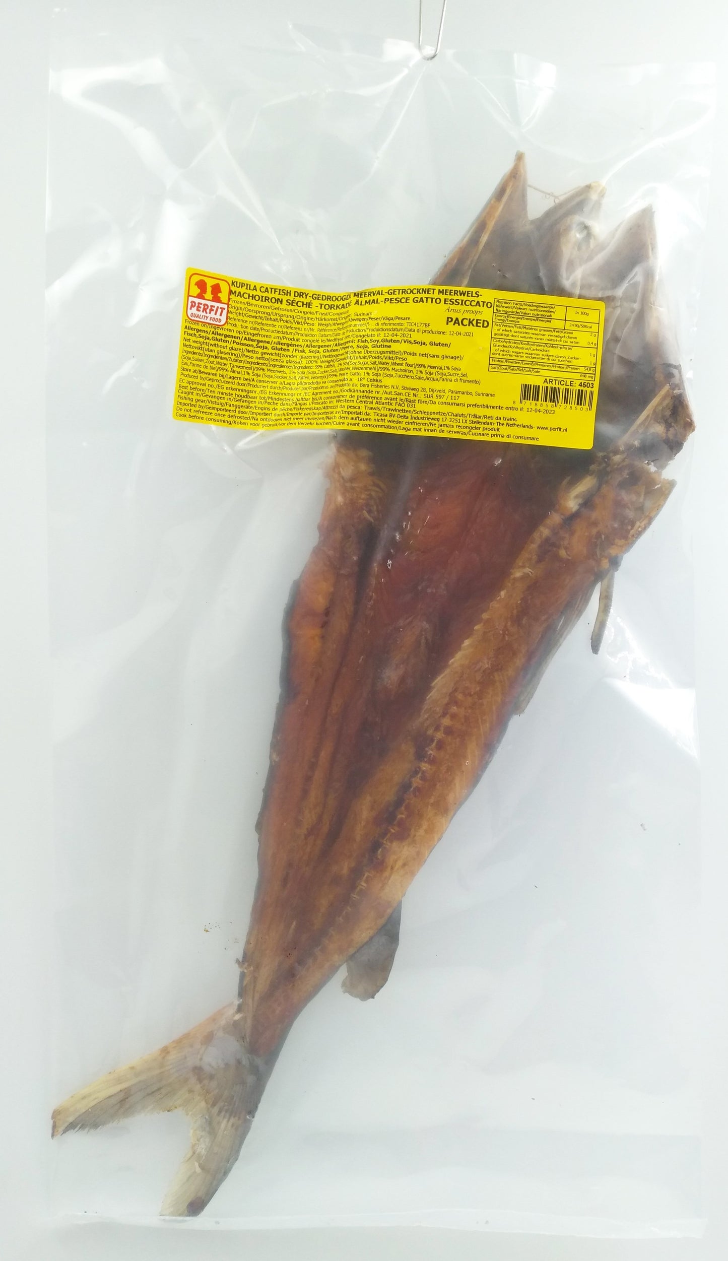 (FISH SMOKED) Catfish Smoked Perfit BULK 3 kg.