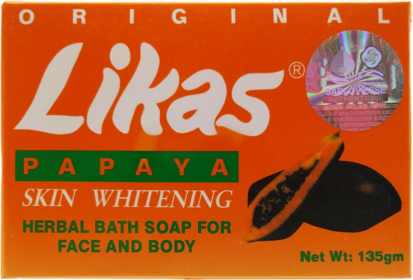 (COSMETICS SKIN CARE SOAP) Likas Papaya Whitening Soap 135 gr.