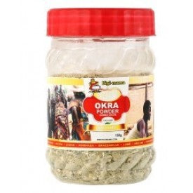(GOMBO POWDER) Okra - Gombo Powder Gold Label Bigi Mama Jar 150 gr.