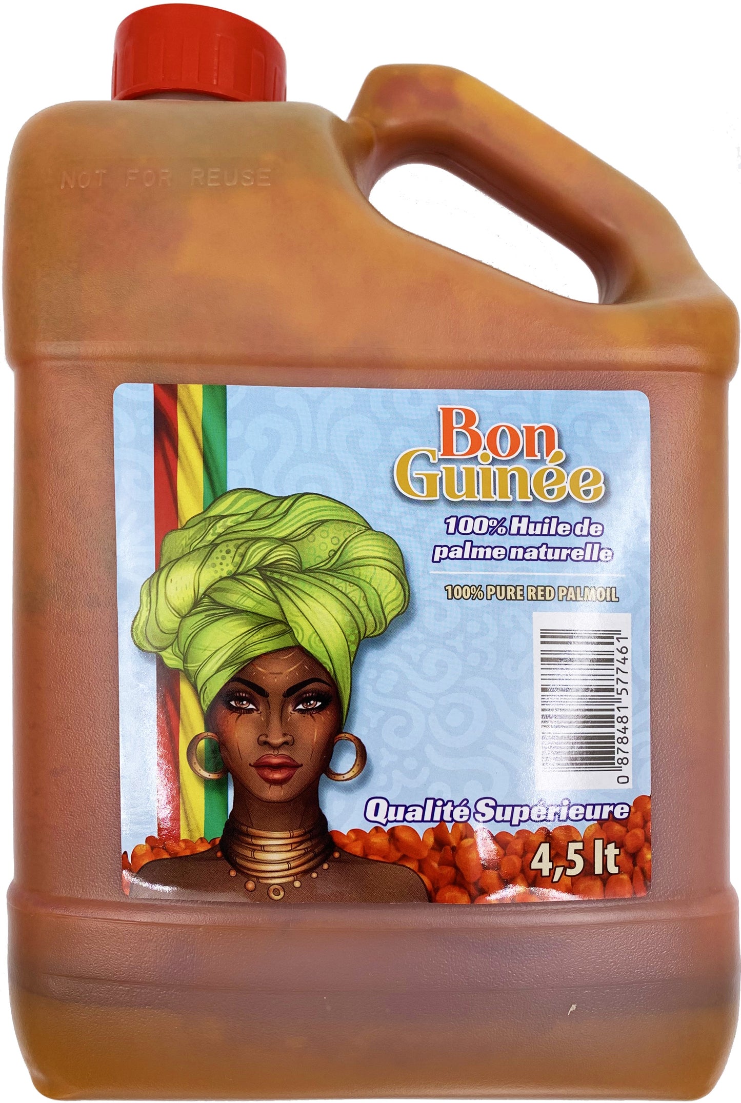 (COOKING OIL) Palm Oil Bon Guinée 4.5 ltr.