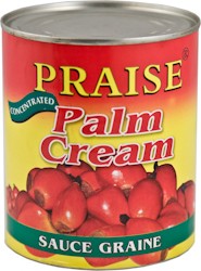 (BANGA PALMNUT  CREAM) Palm sauce Praie  800 gr.