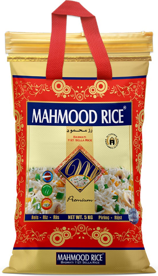 (RICE) Rice Basmati Parboiled Mahmood Bag 5 kg.