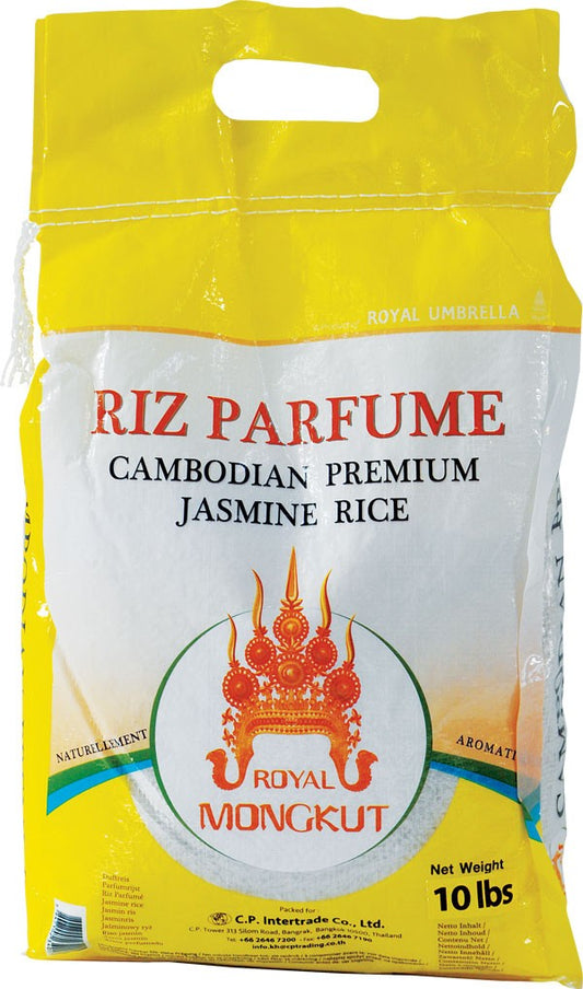 (RICE) Rice Pandan Royal Mongkut Premium Jasmine Rice 4.54 kg.