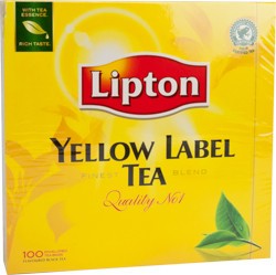 (COFFEE & TEA) Tea Lipton Yellow Label Pkt x 100 pcs.