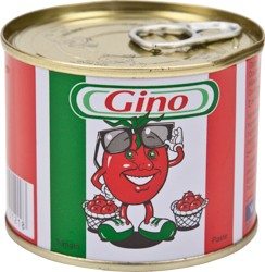 (CANNED TOMATO) Tomato Paste Gino BOX 24 210 gr.